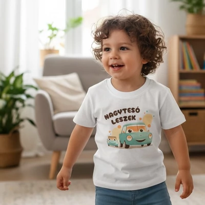 Nagytesó leszek (Autók) - Gyerek póló