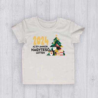 2024 az év amikor Tesó lettem - Gyerek póló