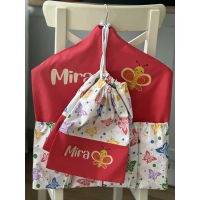 Ovizsák szett - Pillangó (Rózsaszín) - Egyedi felirattal is rendelhető