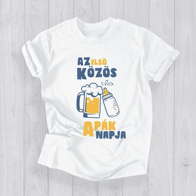 Első közös apák napja -  Férfi póló