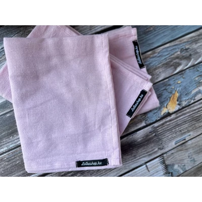 Textil Pelenka - Halványrózsaszín, egyszínű (1db)