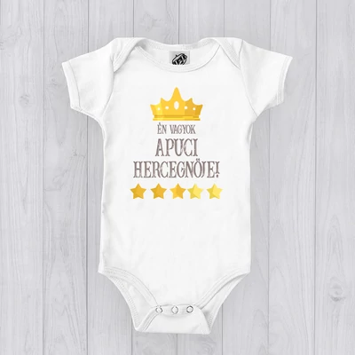 Én vagyok apuci hercegnője - babaruha