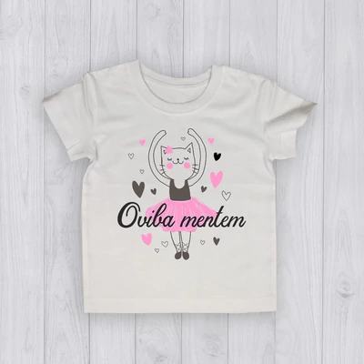 Oviba mentem (Balerina Cica)  - Gyerek póló