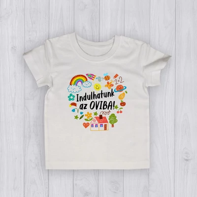 Indulhatunk az oviba!  - Gyerek póló
