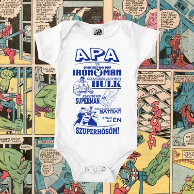 APA Te olyan eszes vagy, mint IRONMAN... - Babaruha