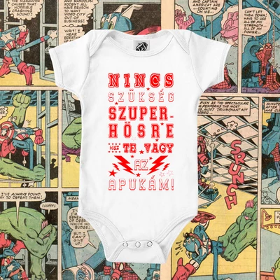 Nincs szükség szuperhősre (Fehér)