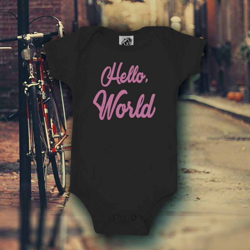 Hello World (Fekete)