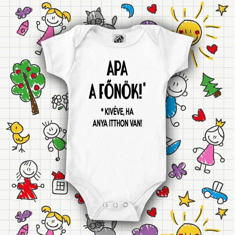 Apa a főnök (Fehér)