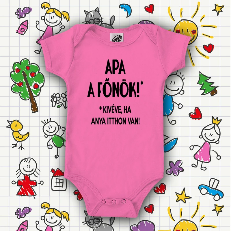 Apa a főnök (Rózsaszín)
