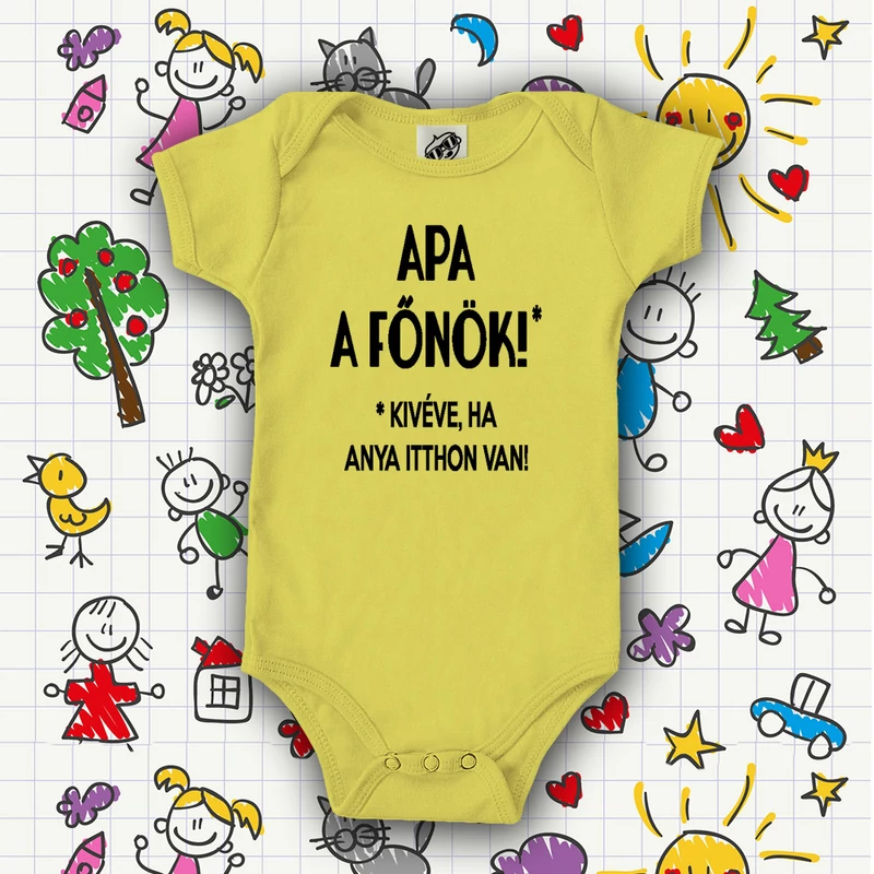 Apa a főnök (Sárga)