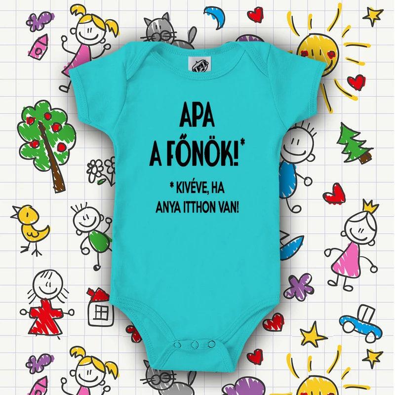 Apa a főnök (Türkizkék)