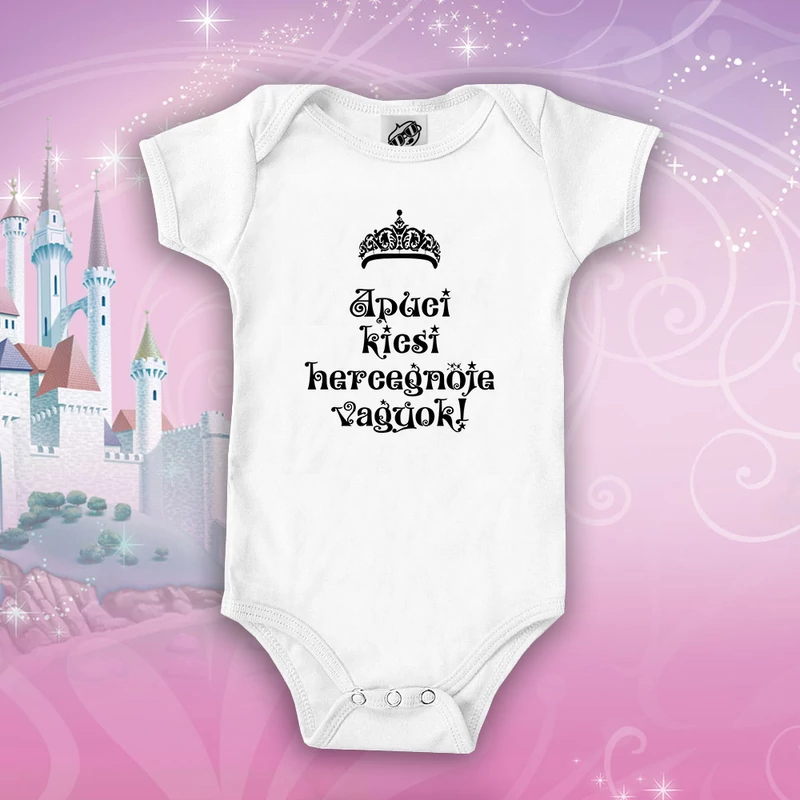 Apuci kicsi hercegnője vagyok - Babaruha