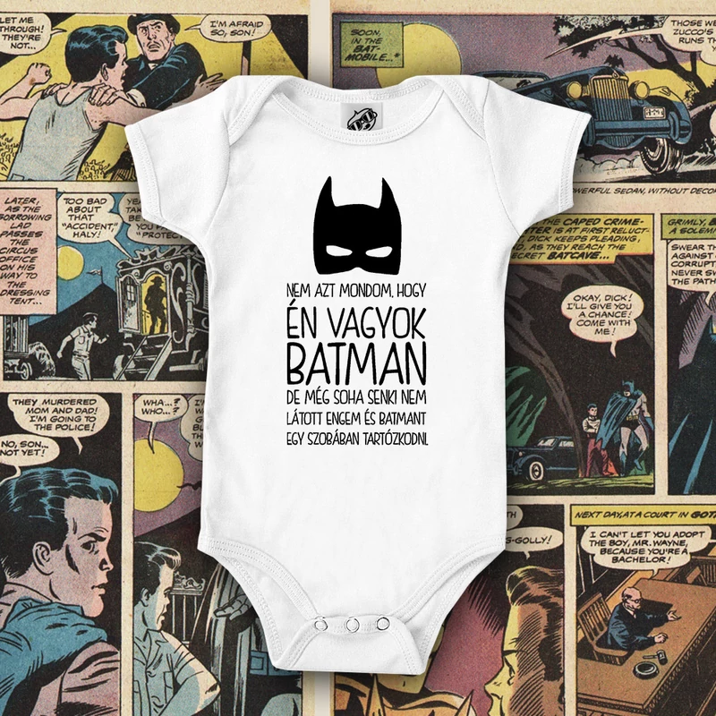 Batman vagyok (Fehér)