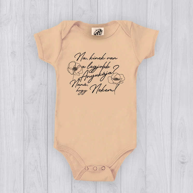 Na kinek van a legjobb anyukája? (Pipacsos) - Babaruha