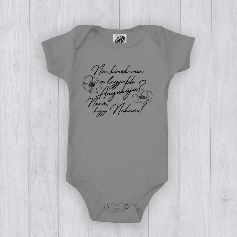 Na kinek van a legjobb anyukája? (Pipacsos) - Babaruha