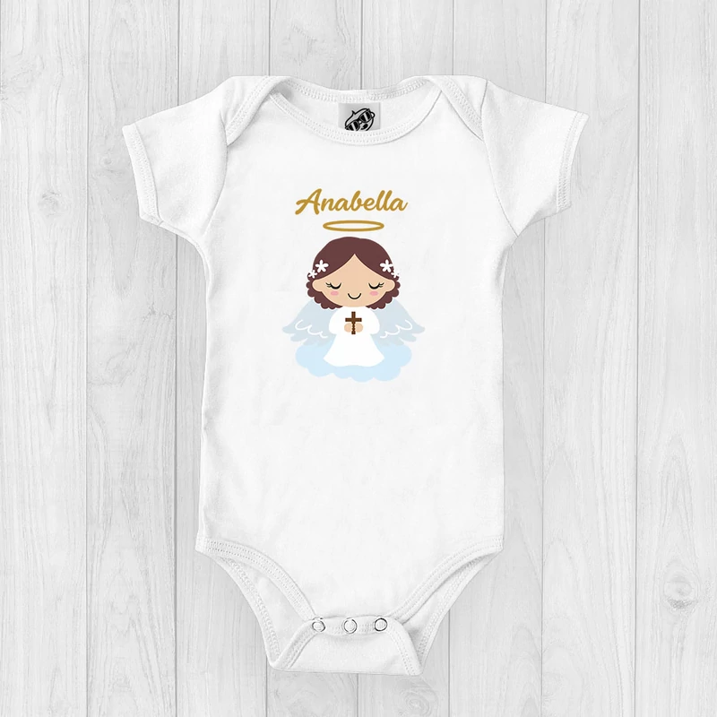 Bájos Keresztelő Babaruha (Egyedi névvel)