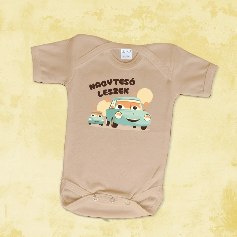 Nagytesó leszek (Autók) - Babaruha
