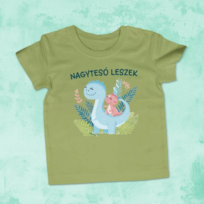 Nagytesó leszek (Tesósaurusok ) - Gyerek póló