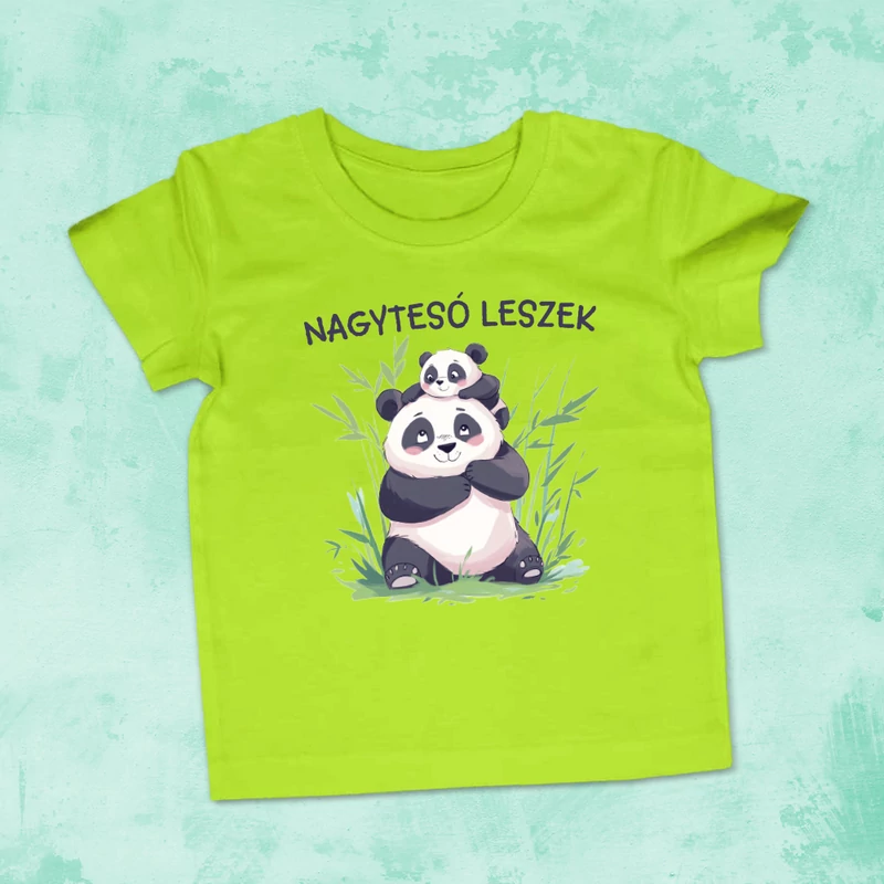 Nagytesó leszek (Pandatesók) - Gyerek póló
