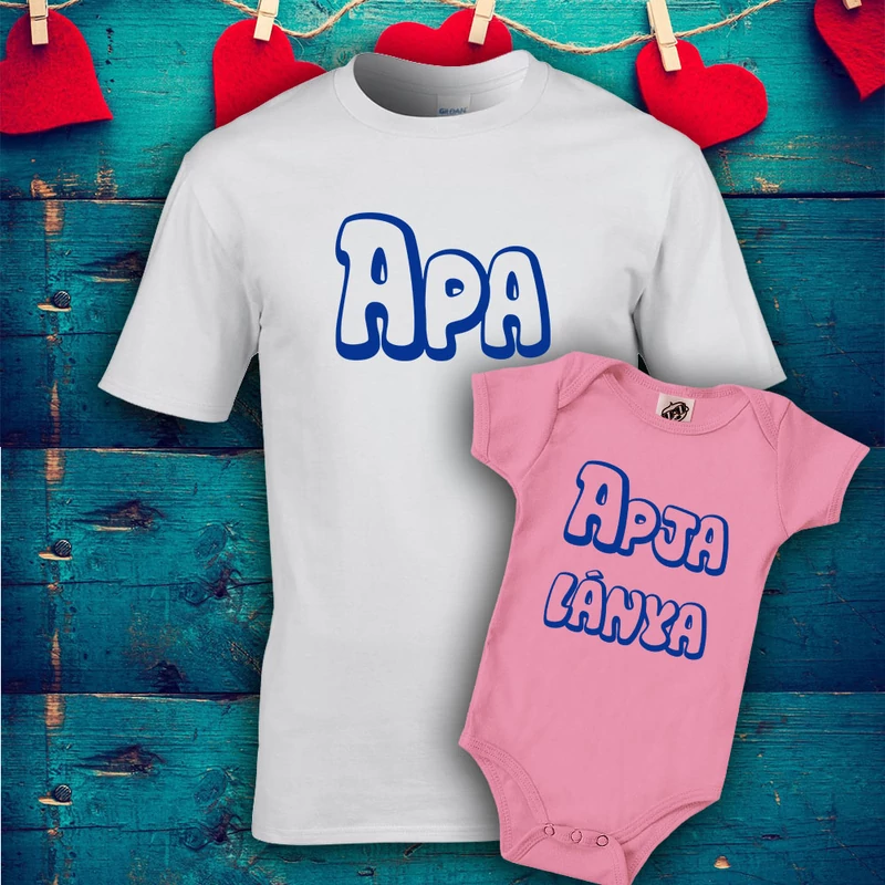 Apja lánya (Fehér - rózsaszín)