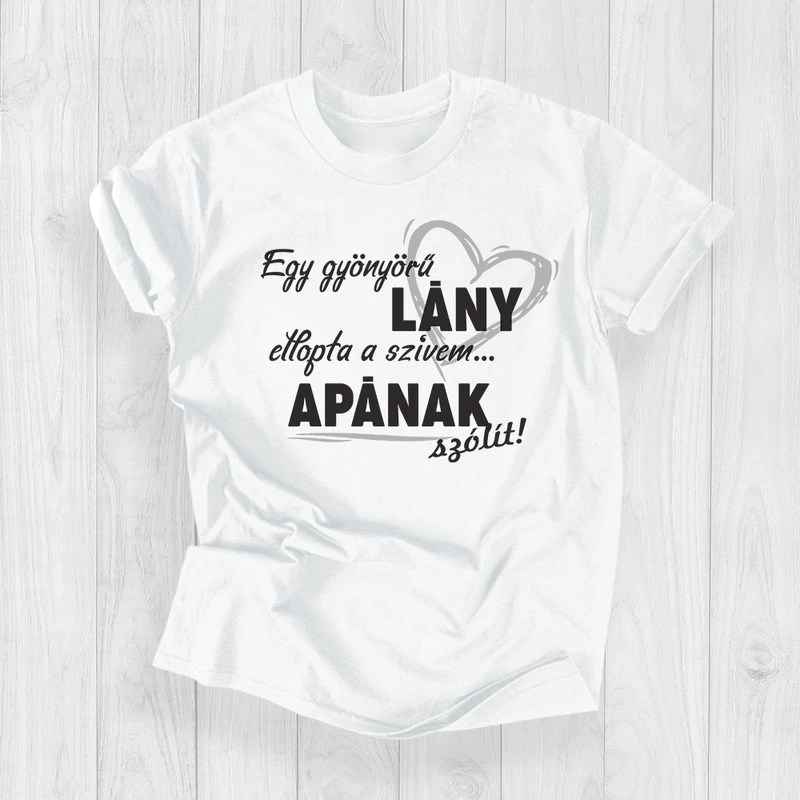 Egy gyönyörű lány ellopta a szívem - Férfi póló