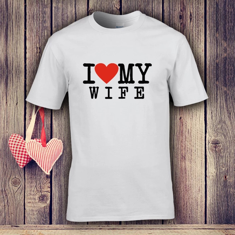 I LOVE MY WIFE - Férfi póló