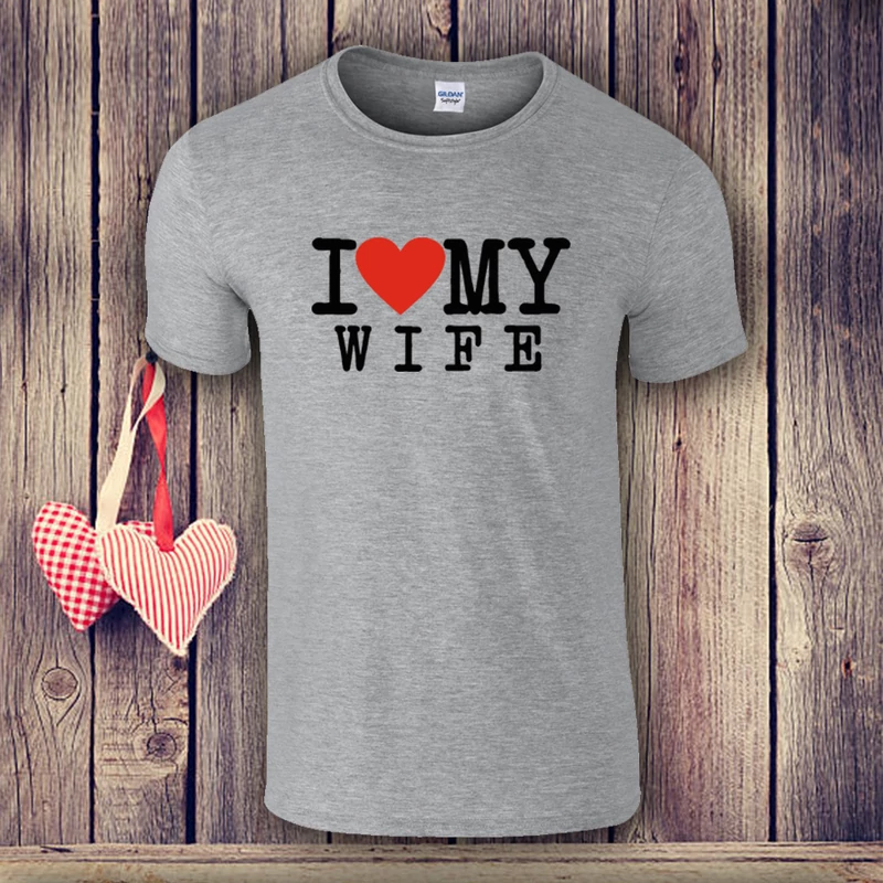 I LOVE MY WIFE - Férfi póló