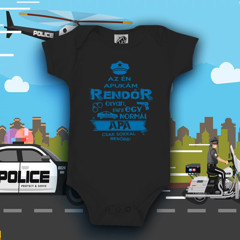 Rendőr Apuka - Babaruha