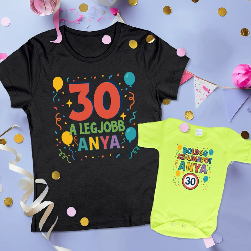 Boldog szülinapot a legjobb Anyának (Szülinapi számmal) - Családi csomag