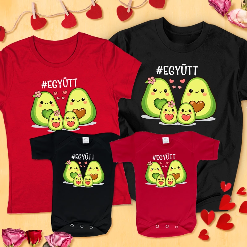 #Együtt avokádó (iker babák) - Családi csomag