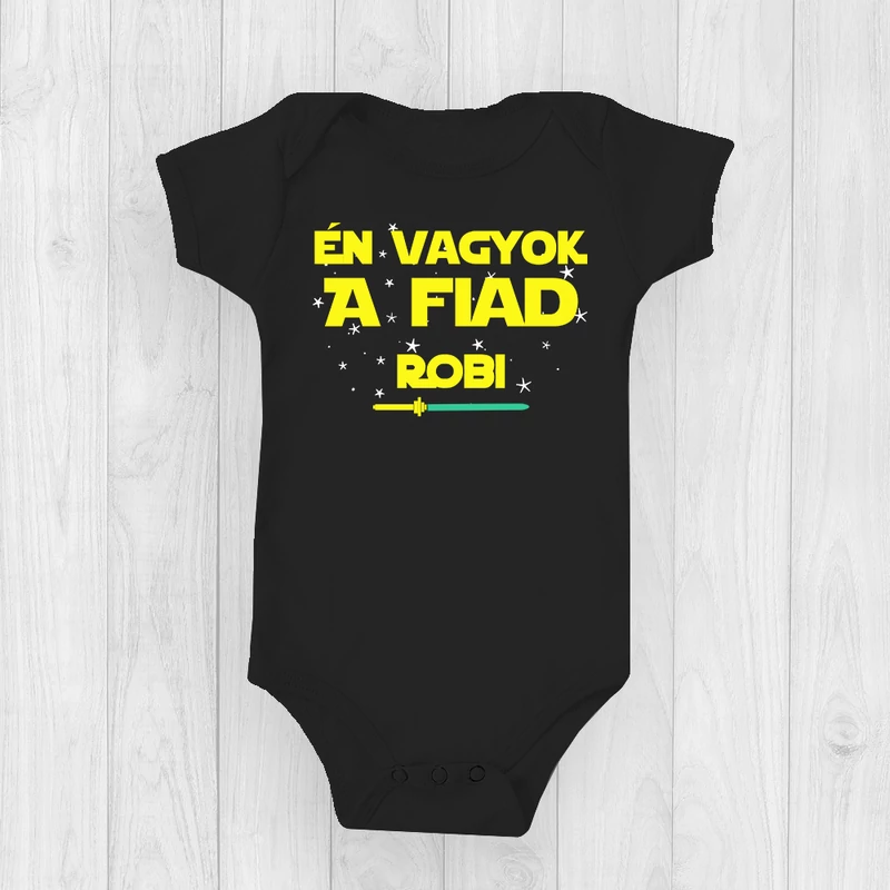 Én vagyok a fiad! (Egyedi névvel) - Babaruha