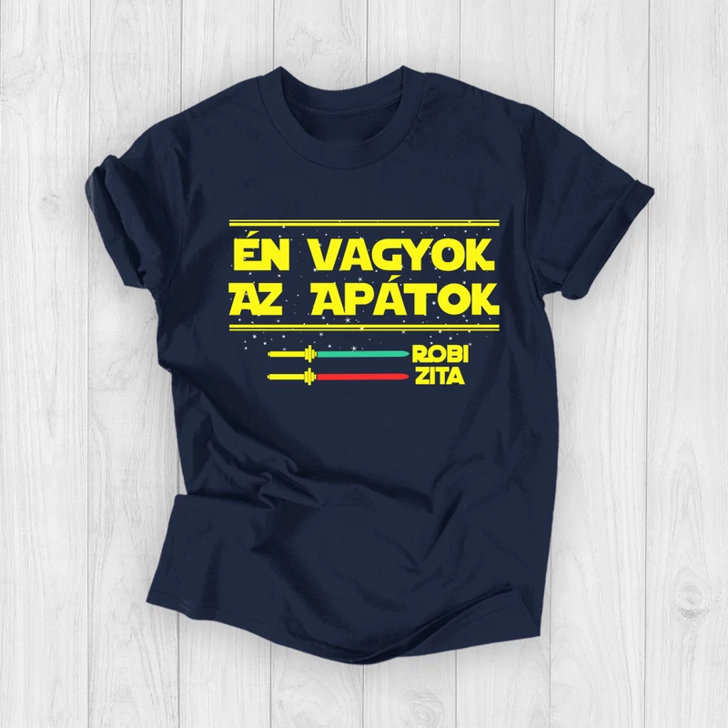 Én vagyok az Apátok! (Egyedi névvel) - Férfi póló