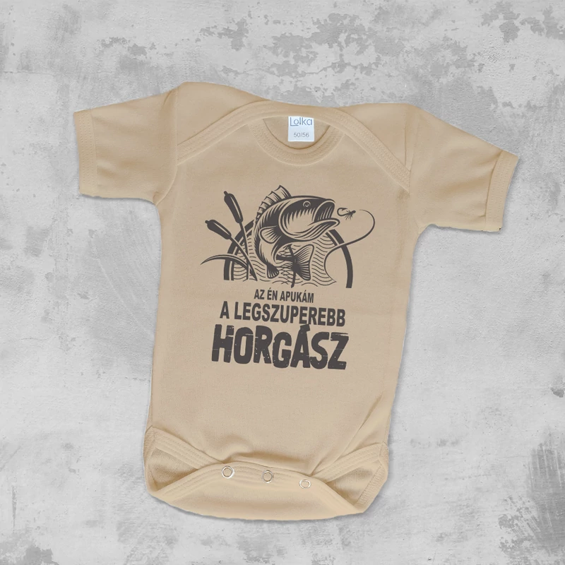 Az én apukám a legszuperebb horgász - Babaruha