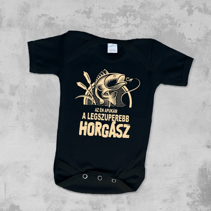 Az én apukám a legszuperebb horgász - Babaruha