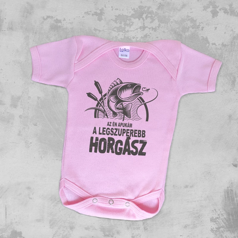 Az én apukám a legszuperebb horgász - Babaruha