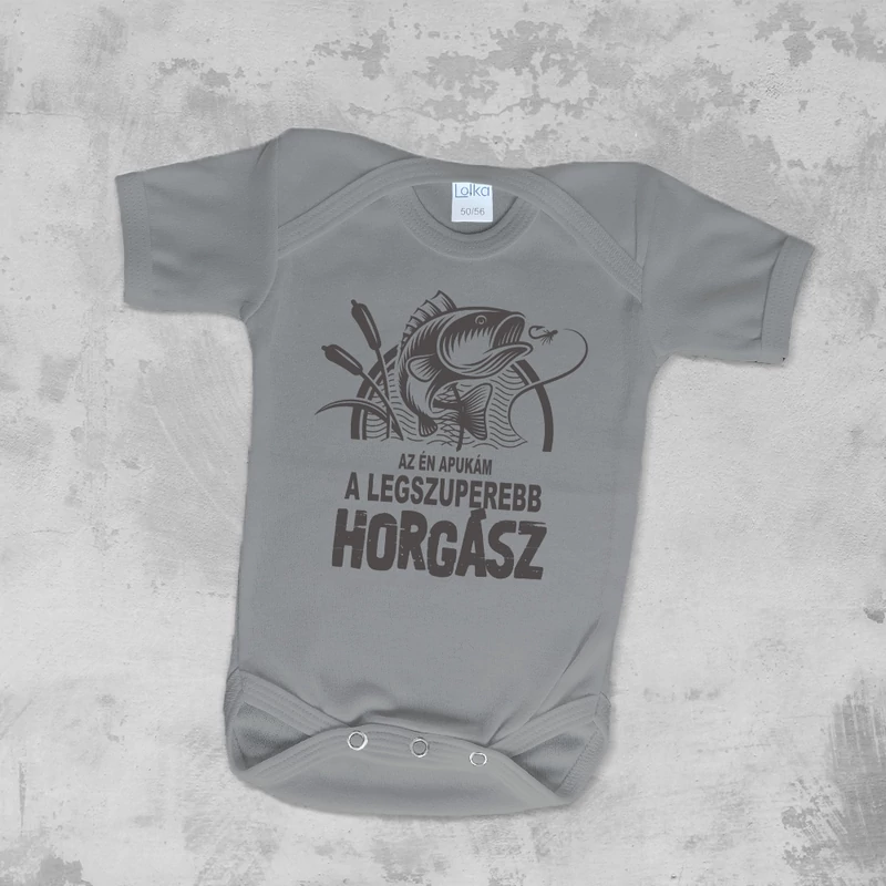 Az én apukám a legszuperebb horgász - Babaruha