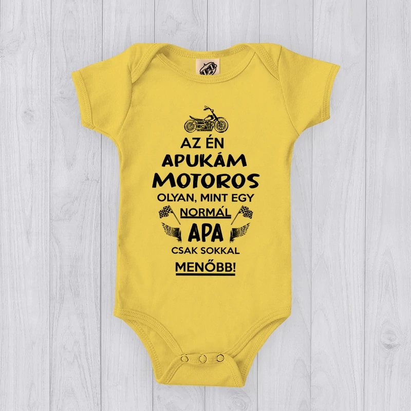 Az én apukám motoros - Babaruha