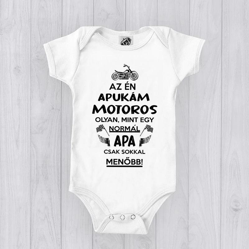 Az én apukám motoros - Babaruha