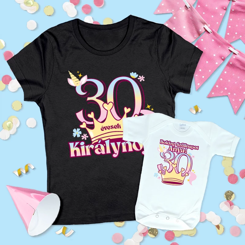 30 évesek királynője (Unikornis változat) - Családi csomag