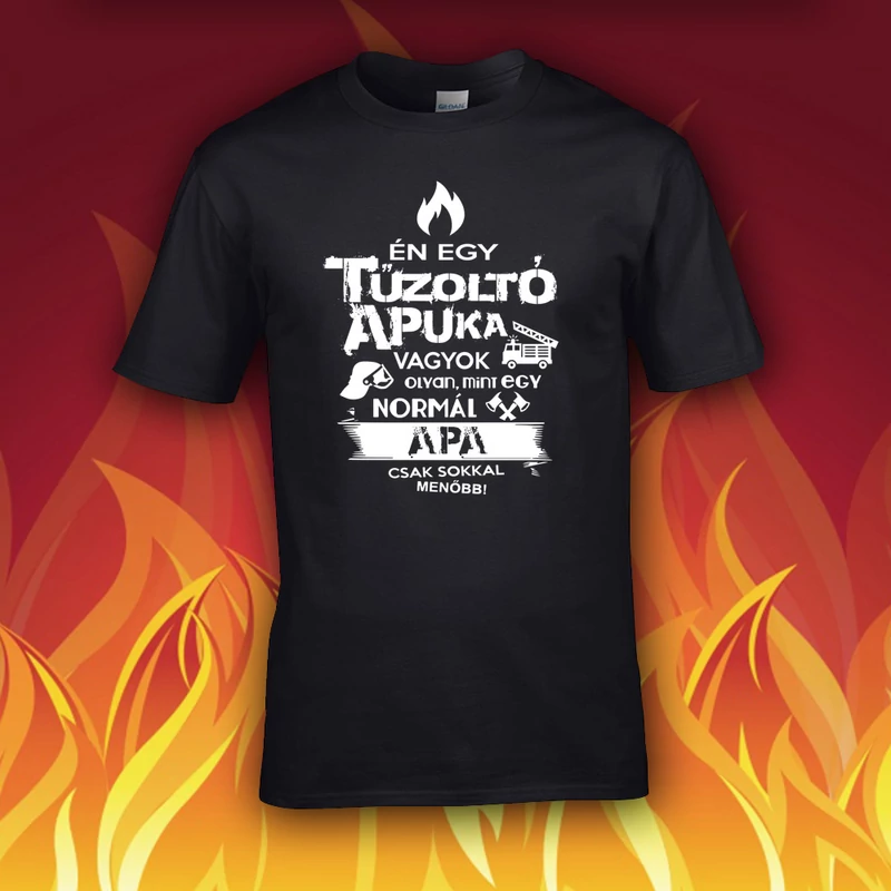 Tűzoltó Apuka vagyok - Férfi póló