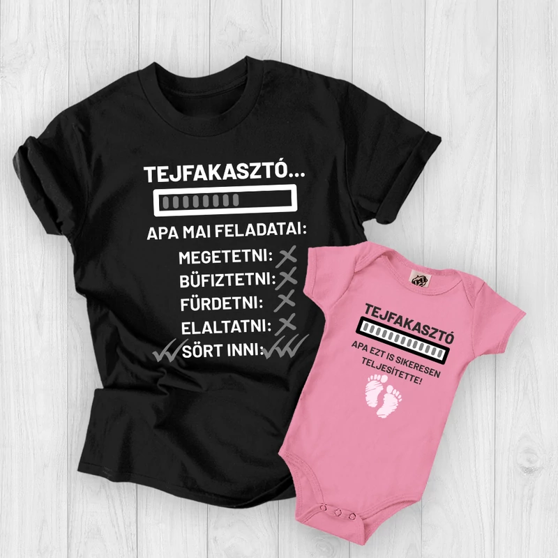 1.) Fekete - rózsaszín (babaruha)