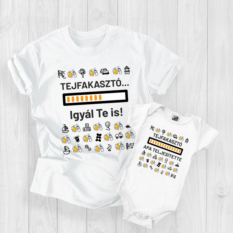 Igyál Te is (Tejfakasztó piktogram) - Családi csomag