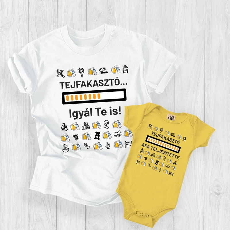 Igyál Te is (Tejfakasztó piktogram) - Családi csomag