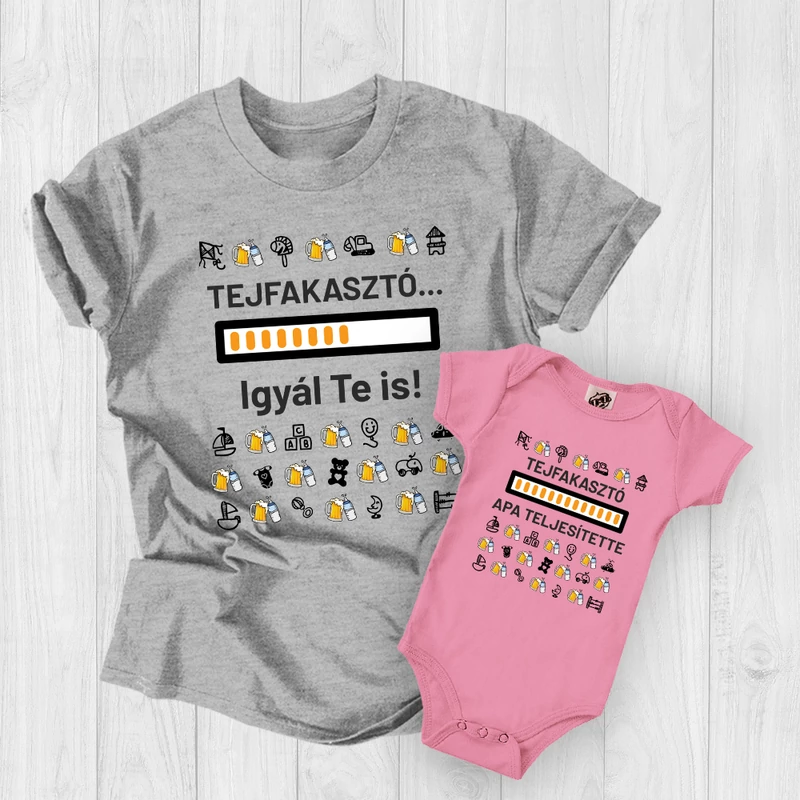 Igyál Te is (Tejfakasztó piktogram) - Családi csomag