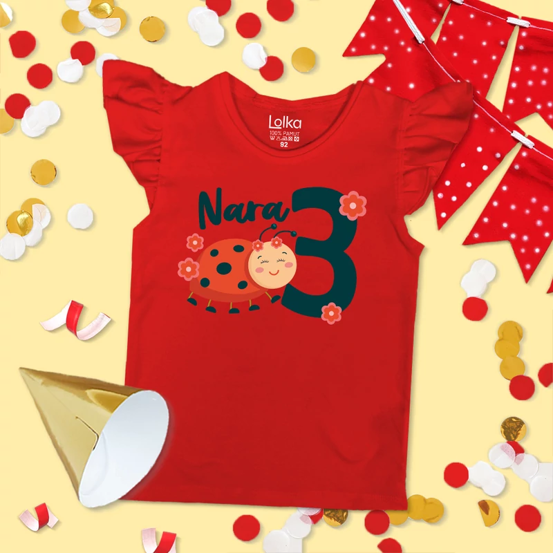 Katica - Szülinapos Fodros Felső (3,4,5)