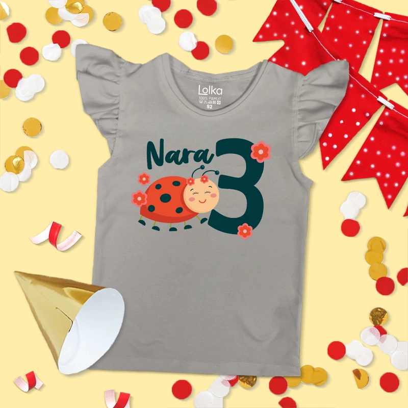 Katica - Szülinapos Fodros Felső (3,4,5)