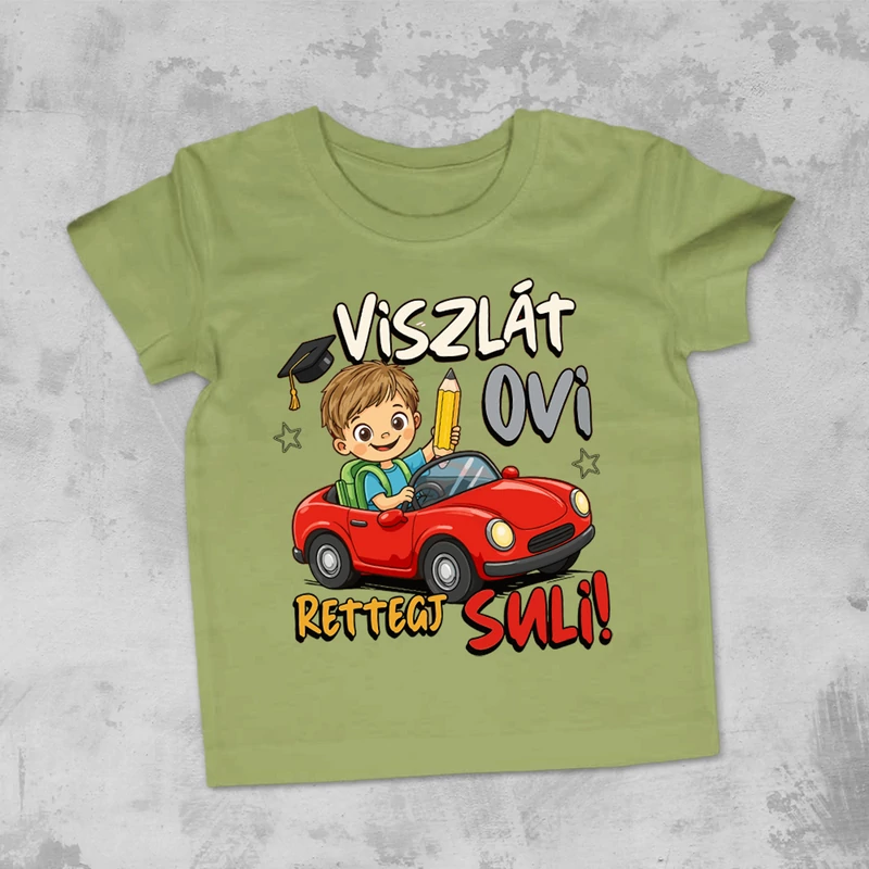 Viszlát ovi! Rettegj suli! - Gyerek póló