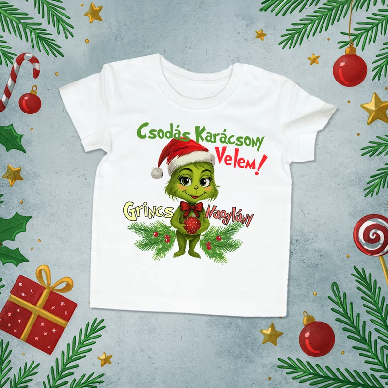 4 részes Grincs Karácsonyi szett (Vicces felirattal)