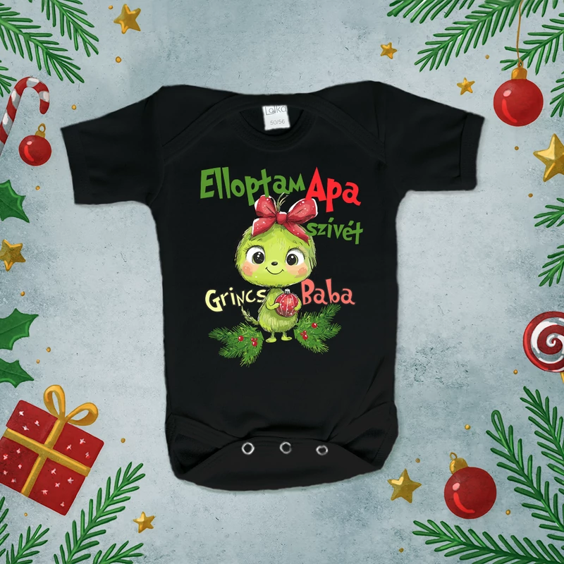 Elloptam apa szívét - Grincs Babaruha (Masnis grincs)