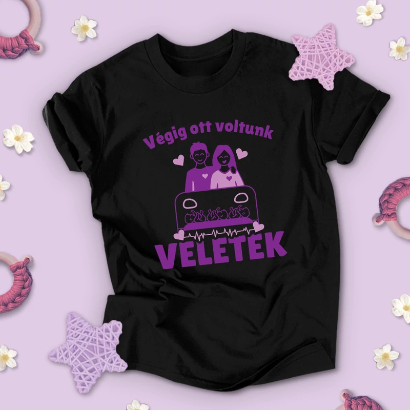 Végig ott voltunk veletek  (hármas ikrek)- Férfi póló